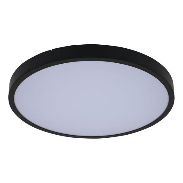 Rabalux - Plafonnier salle de bain LED/36W/230V 3000/4000/6000K IP44 d. 42 cm noir