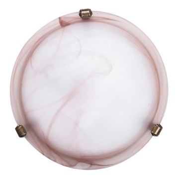 Rabalux - Plafonnière 1xE27/60W/230V, albasten glas