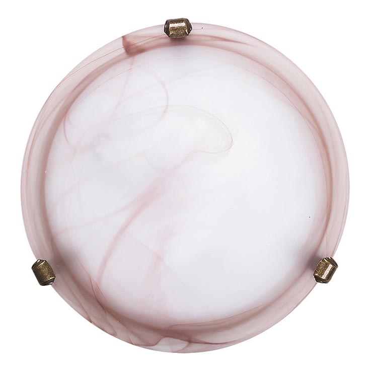 Rabalux - Plafonnière 1xE27/60W/230V, albasten glas