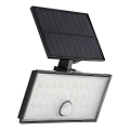 Rabalux - Projecteur solaire LED avec capteur LED/8W/3,7V 1800mAh IP65 + télécommande