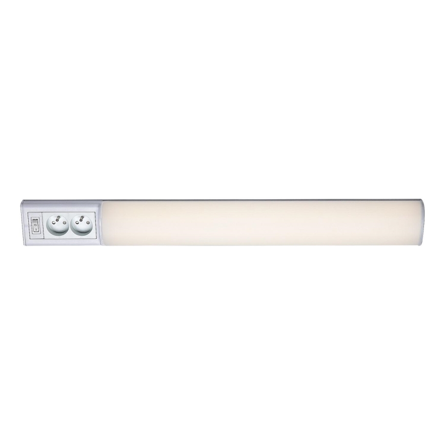 Rabalux - Réglette de cuisine avec prises LED/15W/230V 4000K 70 cm blanc