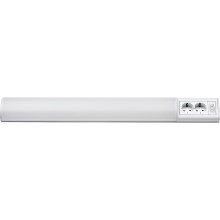 Rabalux - Réglette LED de cuisine avec 2 prises LED/15W/230V 4000K 70 cm blanc