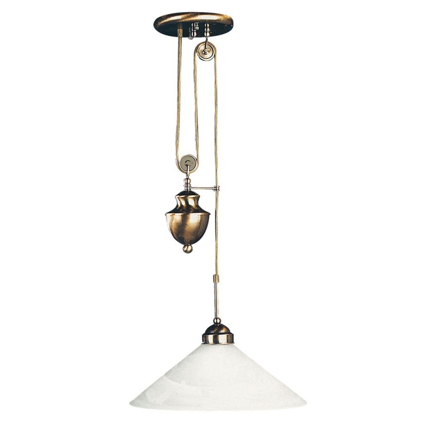 Rabalux - Reserve glas voor kroonluchter MARIAN E27 diameter 39 cm wit