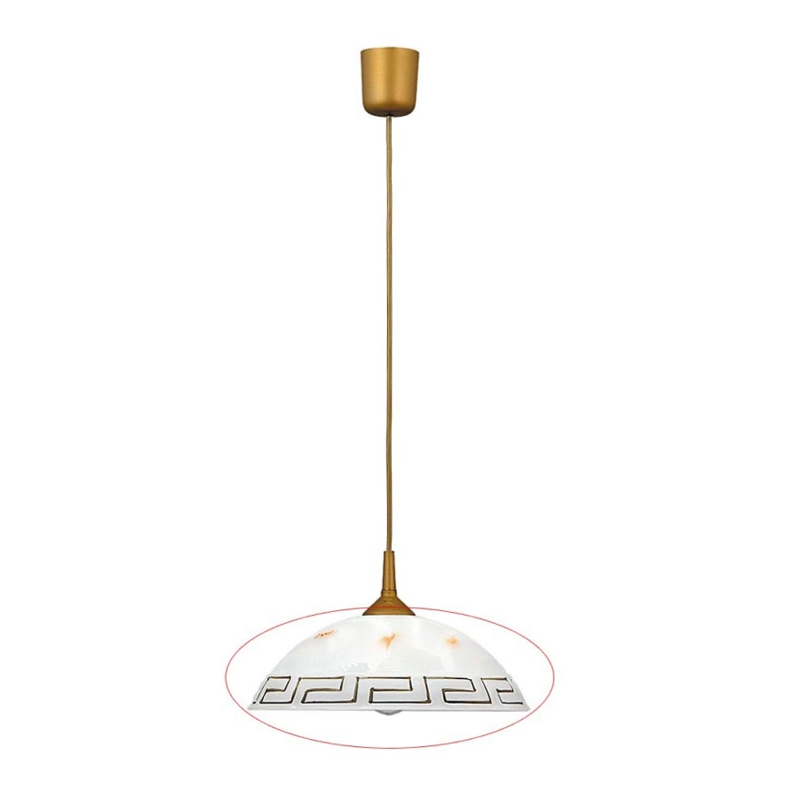 Rabalux - Reserve glas voor kroonluchter E27 diameter 30 cm