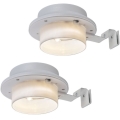 Rabalux - Set van 2 zonne-LED-wandlampen LED/0,06W/1,2V 300 mAh IP44