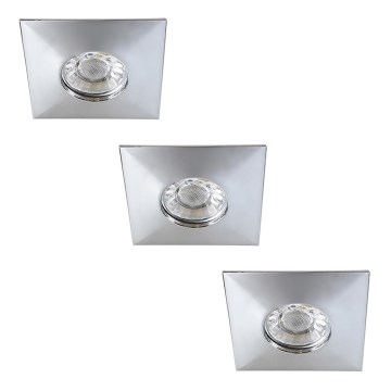Rabalux - set van 3 LED-inbouwspots voor de badkamer LED/4W/230V IP44