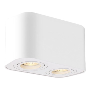 Rabalux - Spot 2xGU10/42W/230V blanc