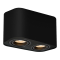 Rabalux - Spot 2xGU10/42W/230V noir