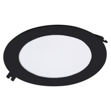 Rabalux - Spot encastrable LED/12W/230V d. 17 cm noir