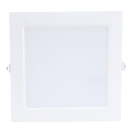 Rabalux - Spot encastrable LED/18W/230V 22x22 cm blanc