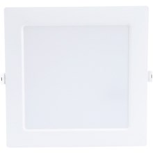 Rabalux - Spot encastrable LED/18W/230V 22x22 cm blanc