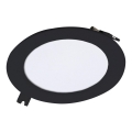 Rabalux - Spot encastrable LED/6W/230V 3000K d. 12 cm noir