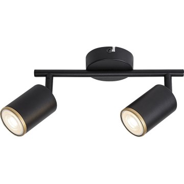 Rabalux - Spotlamp 2xGU10/15W/230V zwart