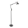 Rabalux - Staande lamp 1xE27/40W/230V zwart/glanzend chroom