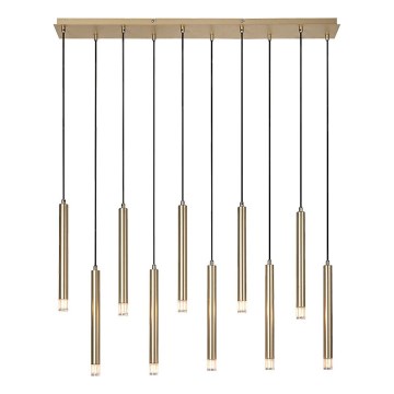 Rabalux - Suspension filaire 10xG9/5W/230V doré