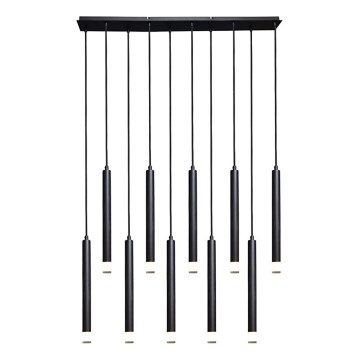 Rabalux - Suspension filaire 10xG9/5W/230V noir