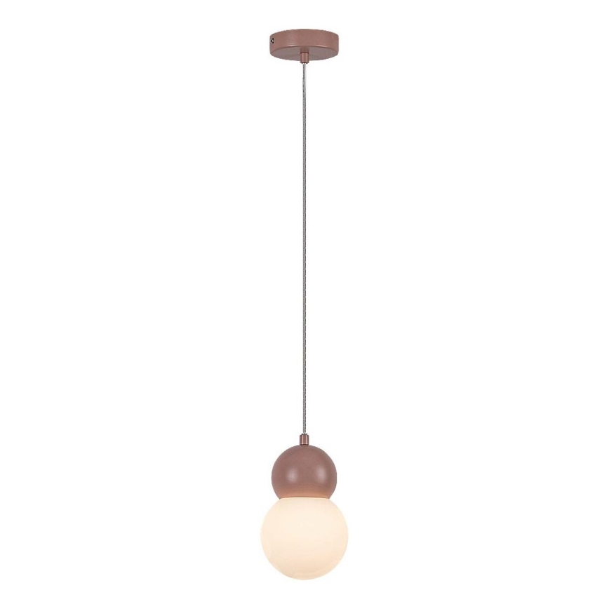 Rabalux - Suspension filaire 1xG9/38W/230V rose