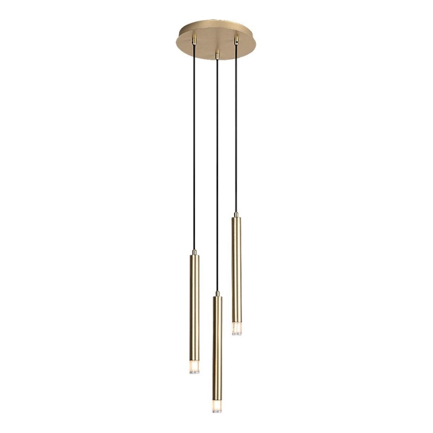 Rabalux - Suspension filaire 3xG9/5W/230V doré