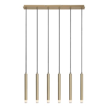 Rabalux - Suspension filaire 6xG9/5W/230V doré