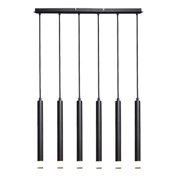 Rabalux - Suspension filaire 6xG9/5W/230V noir