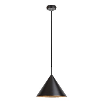 Rabalux - Suspension sur câble 1xE27/40W/230V Ø 25 cm noire