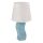 Rabalux - Tafellamp 1xE14/40W/230V blauw