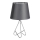 Rabalux - Tafellamp 1xE14/40W/230V grijs/glanzend chroom
