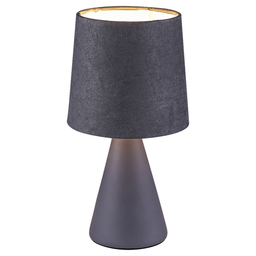 Rabalux - Tafellamp 1xE14/40W/230V grijs