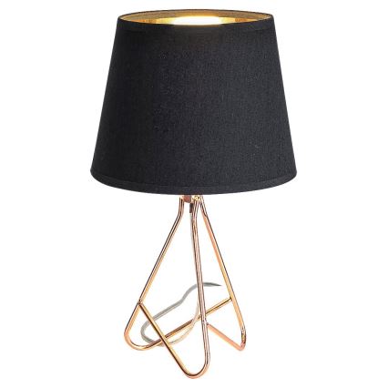 Rabalux - Tafellamp 1xE14/40W/230V zwart/goud