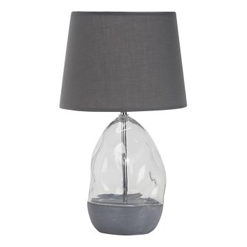 Rabalux - Tafellamp 1xE27/40W/230V grijs