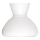Rabalux - Verre de rechange pour suspension, lampe de table et applique murale E27 d. 15 cm blanc