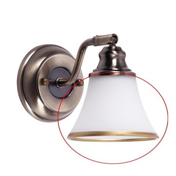 Rabalux - Vervangend glas voor inbouwspot GRANDO E14 pr. 11 cm
