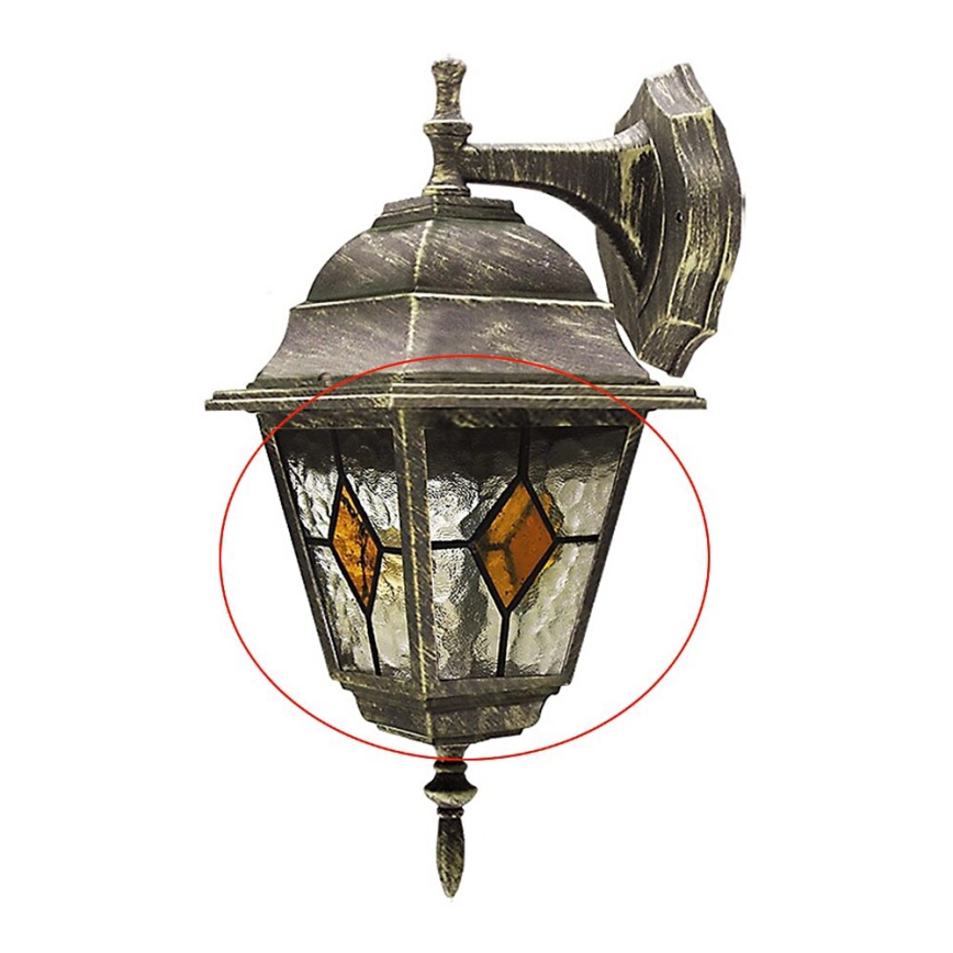 Rabalux - Vervangingsglas voor buitenverlichting E27