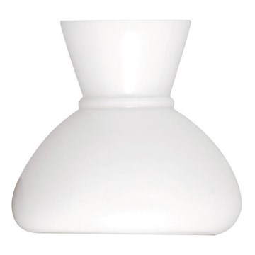 Rabalux - Vervangingsglas voor hanglamp, tafellamp en wandlamp E27 diameter 23,5 cm wit
