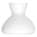 Rabalux - Vervangingsglas voor kroonluchter, tafellamp en wandlamp (E27), Ø 15 cm, wit