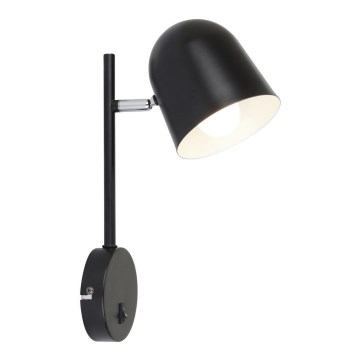 Rabalux - Wand Lamp EGON 1xE14/40W/230V zwart