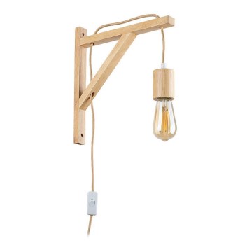 Rabalux - Wandlamp 1xE27/60W/230V beuken