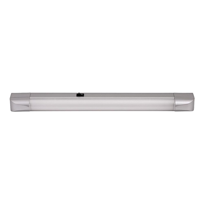 Rabalux - Werkbladverlichting 1xG13/15W/230V zilver