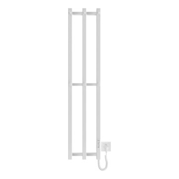 Radiateur de salle de bains HF SLIM 110W/230V 117x25 cm blanc angulaire