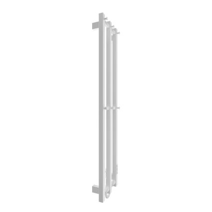 Radiateur de salle de bains HF SLIM 110W/230V 117x25 cm blanc angulaire