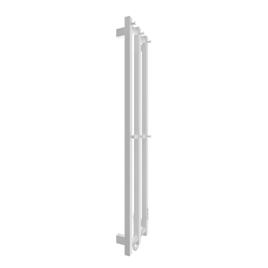 Radiateur de salle de bains HF SLIM 110W/230V 117x25 cm blanc angulaire