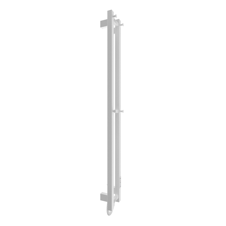 Radiateur de salle de bains HF SLIM 80W/230V 117x14 cm blanc angulaire