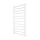 Radiateur sèche-serviettes pour salle de bains INOX TOKIO 233W/230V 117x53 cm inox/blanc