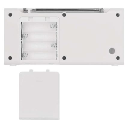 Radio DAB DAB+ FM 3W/5V/4xAA blanc
