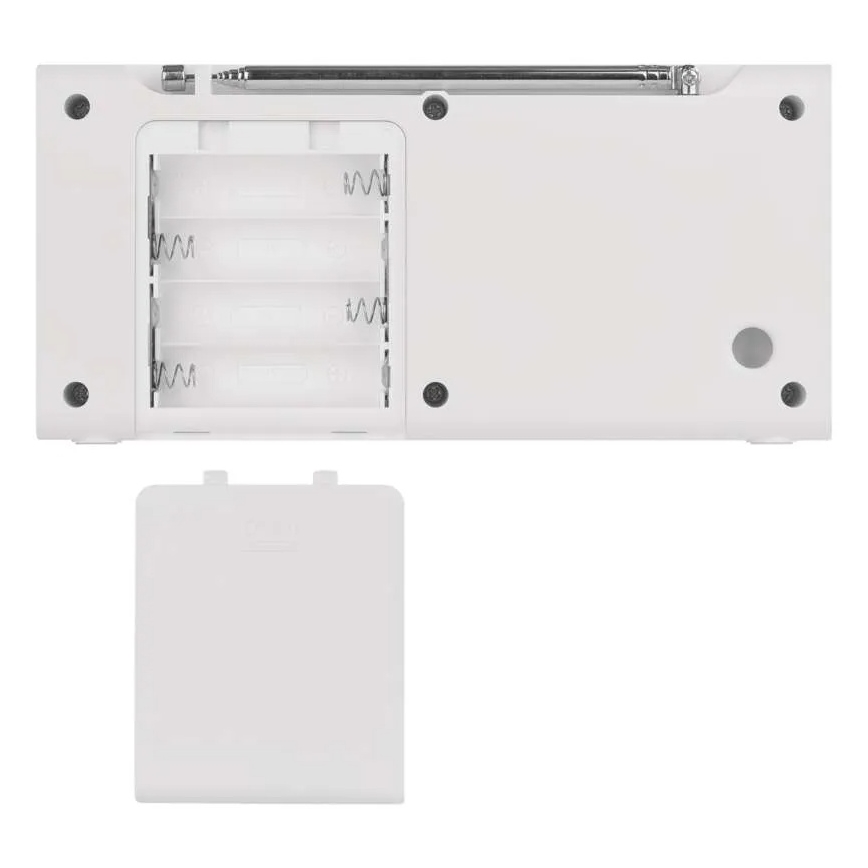 Radio DAB DAB+ FM 3W/5V/4xAA blanc