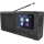 Radio DAB DAB+ FM 3W/5V/4xAA noir