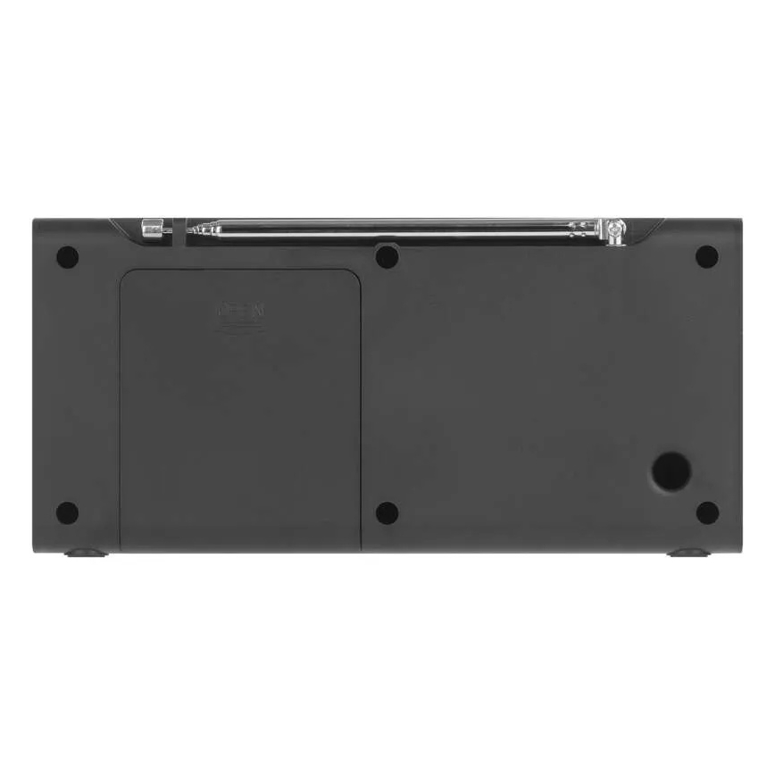 Radio DAB DAB+ FM 3W/5V/4xAA noir