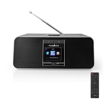 Radio internet multifonctions 42W/230V Wi-Fi Bluetooth USB+ télécommande