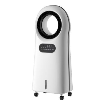 Rafraîchisseur d'air avec ioniseur 110W/230V blanc + télécommande