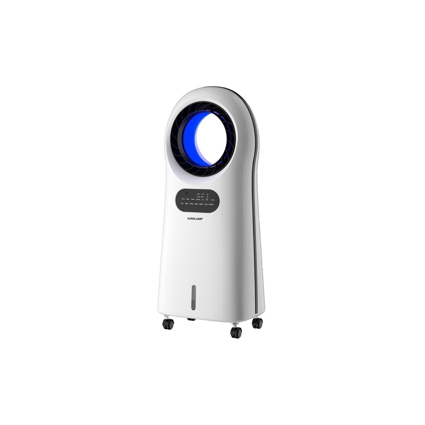 Rafraîchisseur d'air avec ioniseur 110W/230V blanc + télécommande